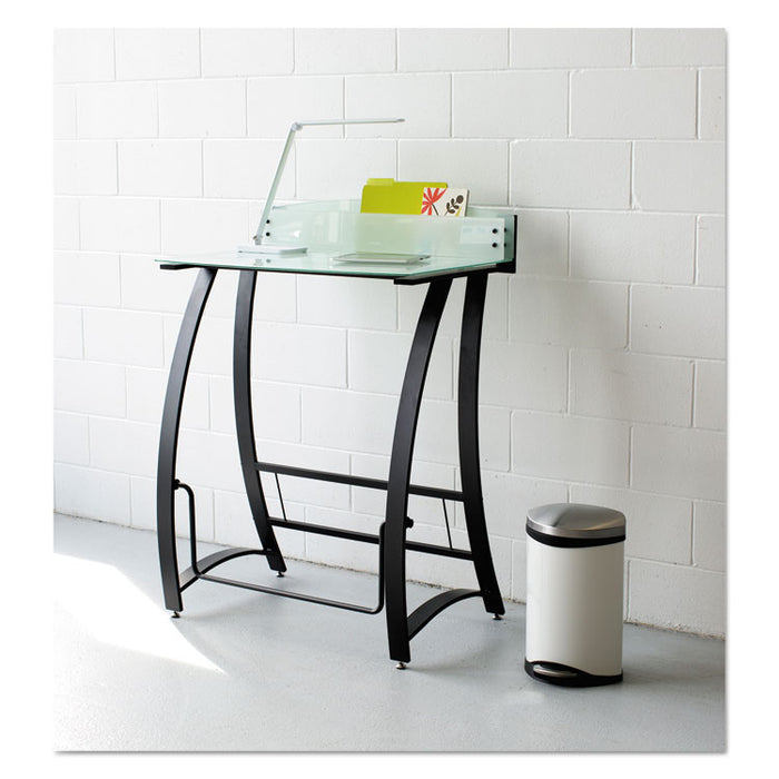 Step-On Medical Receptacle, 3 gal, White