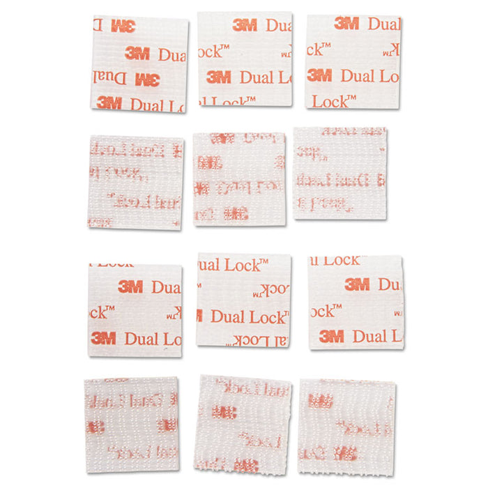 Extreme Fasteners, 1" x 1", White, 6/Pack