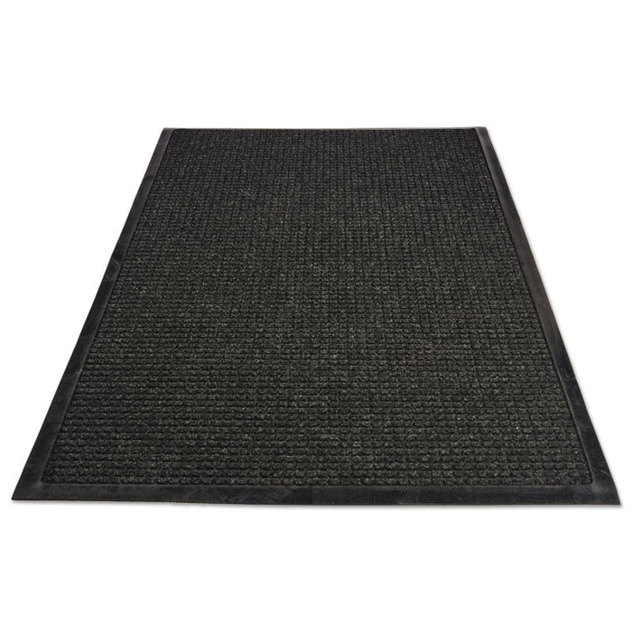 WaterGuard Wiper Scraper Indoor Mat, 36 x 60, Charcoal
