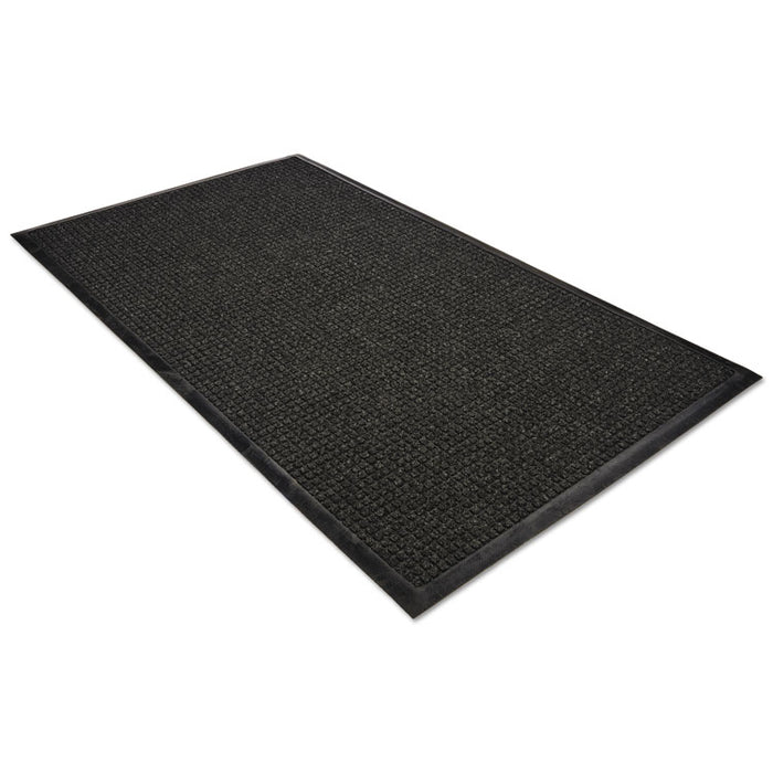 WaterGuard Wiper Scraper Indoor Mat, 36 x 60, Charcoal