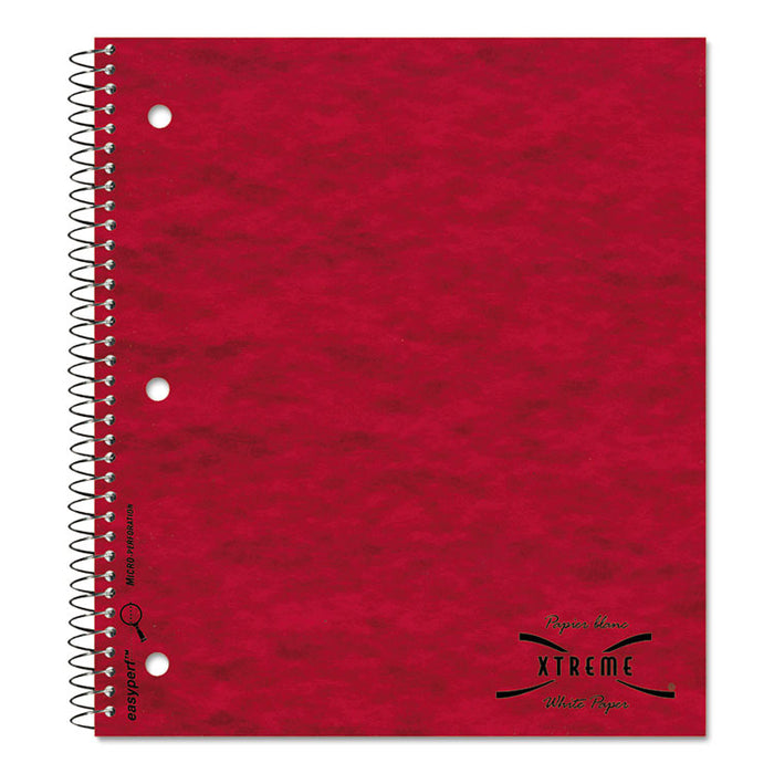 Single-Subject Wirebound Notebooks, 3-Hole Punched, Medium/College Rule, Randomly Assorted Covers, 11 x 8.88, 80 Sheets