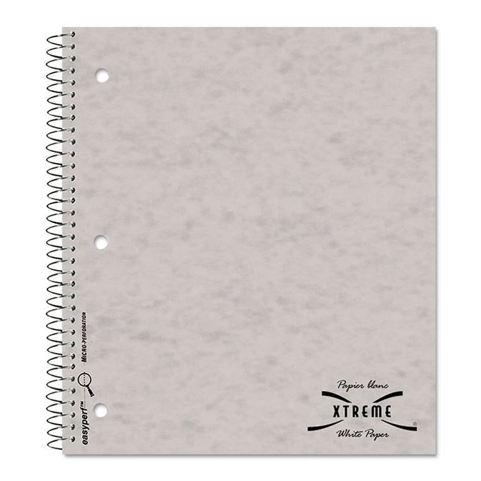 Single-Subject Wirebound Notebooks, 3-Hole Punched, Medium/College Rule, Randomly Assorted Covers, 11 x 8.88, 80 Sheets