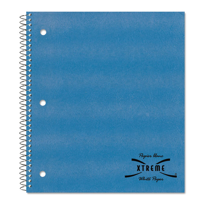 1-Subject Wirebound Notebook, 3-Hole Punched, Medium/College Rule, Randomly Assorted Front Covers, 11 x 8.88, 80 Sheets