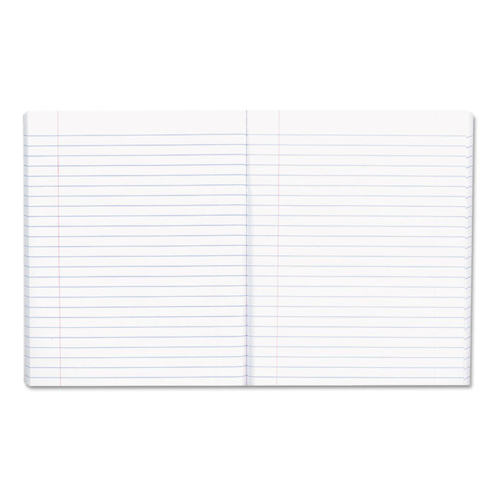 Composition Notebook, Wide/Legal Rule, Black Marble Cover, 10 x 7.88, 80 Sheets