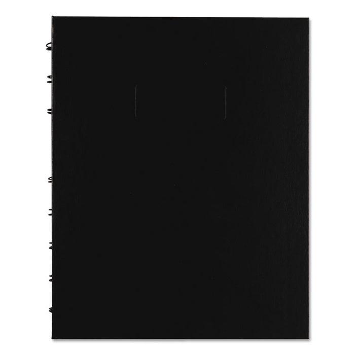 NotePro Quad Computation Notebook, Data-Lab-Record Format, Narrow Rule/Quadrille Rule, Black Cover, 9.25 x 7.25, 96 Sheets