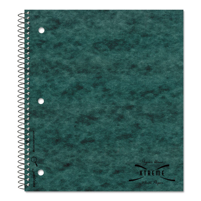 Single-Subject Wirebound Notebooks, 3-Hole Punched, Medium/College Rule, Randomly Assorted Covers, 11 x 8.88, 80 Sheets
