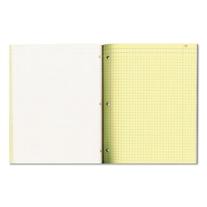Duplicate Laboratory Notebooks, Quadrille Rule Sets, Brown Cover, 11 x 9.25, 100 Two-Sheet Sets