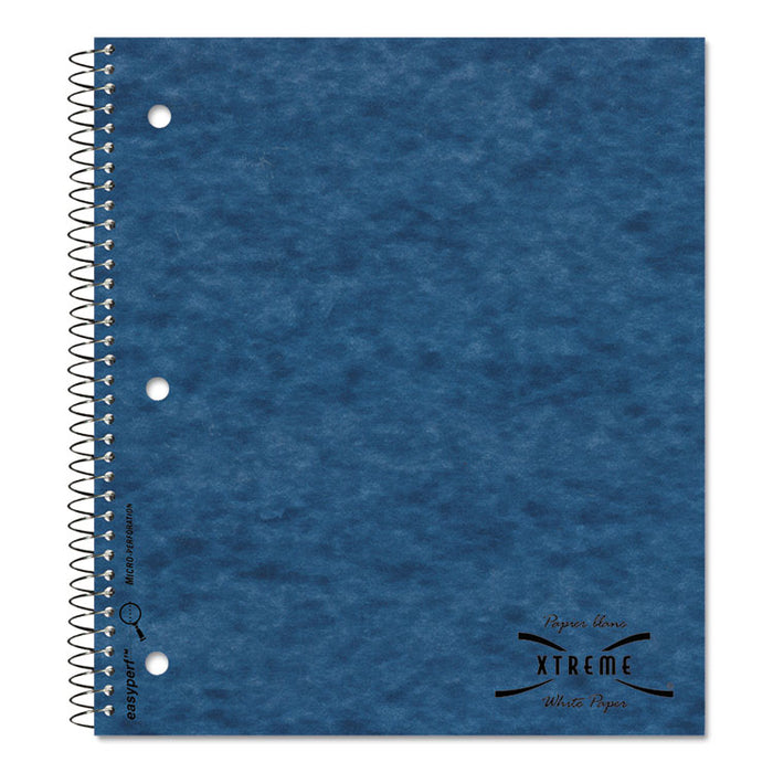 Single-Subject Wirebound Notebooks, 3-Hole Punched, Medium/College Rule, Randomly Assorted Covers, 11 x 8.88, 80 Sheets