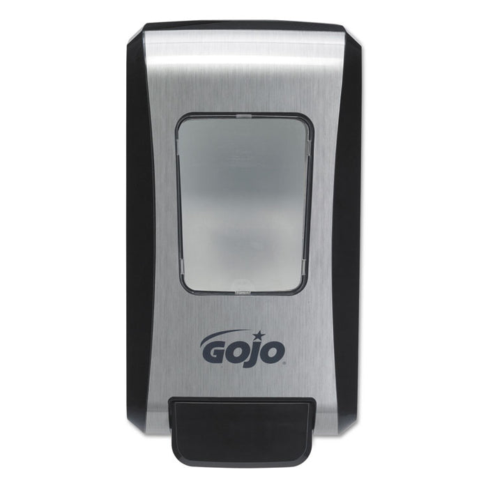 FMX-20 Soap Dispenser, 2000 mL, 6.5" x 4.7" x 11.7", Black/Chrome