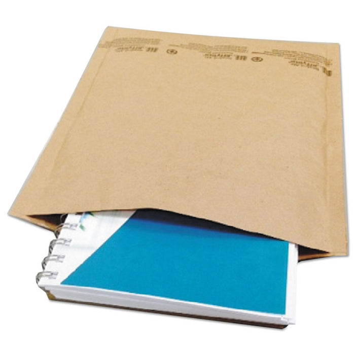 Natural Self-Seal Cushioned Mailer, #0, Barrier Bubble Lining, Self-Adhesive Closure, 6 x 10, Natural Kraft, 200/Carton