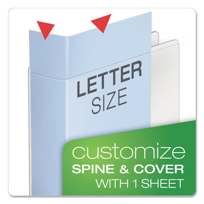 Speedy XtraLife Non-Stick Locking Slant-D Ring Binder, 3 Rings, 5" Capacity, 11 x 8.5, White