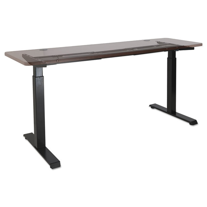 2-Stage Electric Adjustable Table Base, 27.5" to 47.2" High, Black