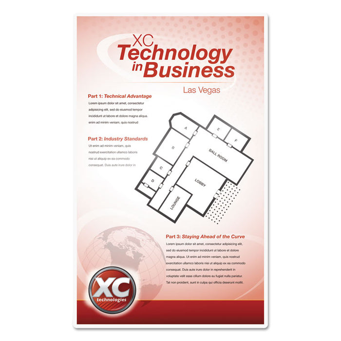 Laminating Pouches, 5 mil, 9" x 14.5", Gloss Clear, 100/Pack