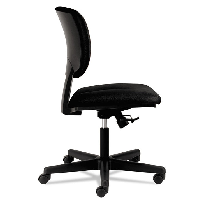 Volt Series Task Chair, Supports up to 250 lbs., Black Seat/Black Back, Black Base