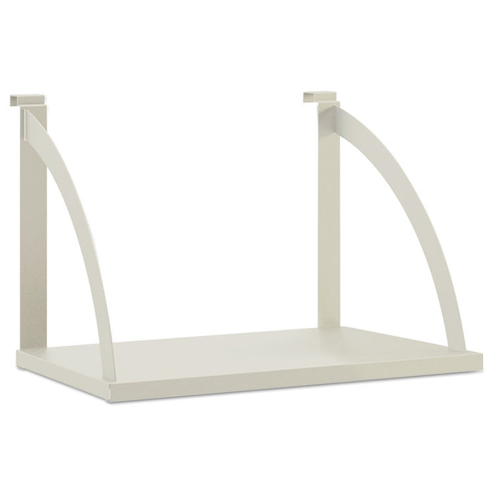 Versé Panel System Hanging Shelf, 24w x 12.75d, Gray