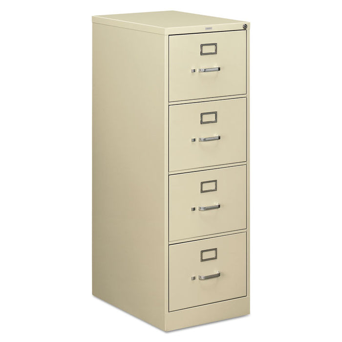 510 Series Four-Drawer Full-Suspension File, Legal, 18.25w x 25d x 52h, Putty