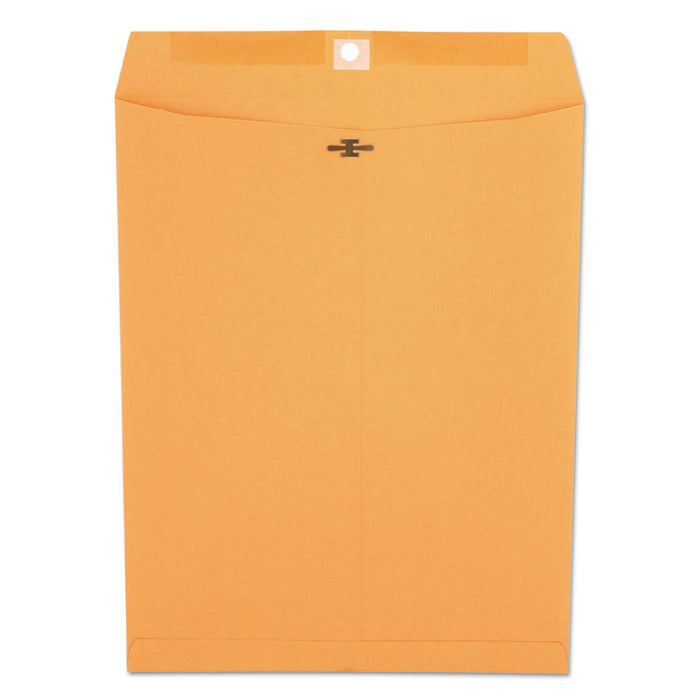 Kraft Clasp Envelope, #97, Square Flap, Clasp/Gummed Closure, 10 x 13, Brown Kraft, 100/Box