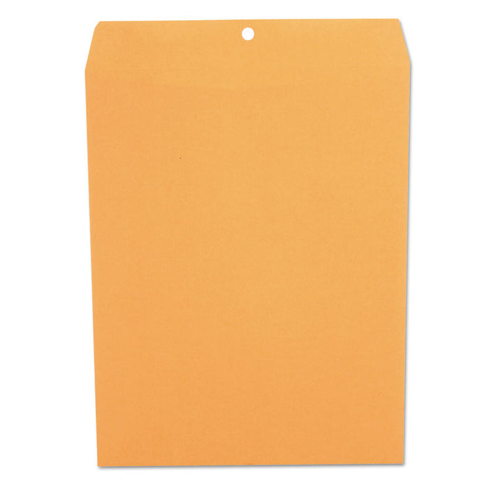 Kraft Clasp Envelope, #97, Square Flap, Clasp/Gummed Closure, 10 x 13, Brown Kraft, 100/Box