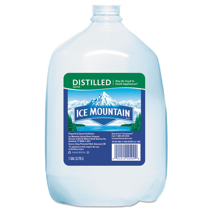 Distilled Water, 1gal, 6/Carton