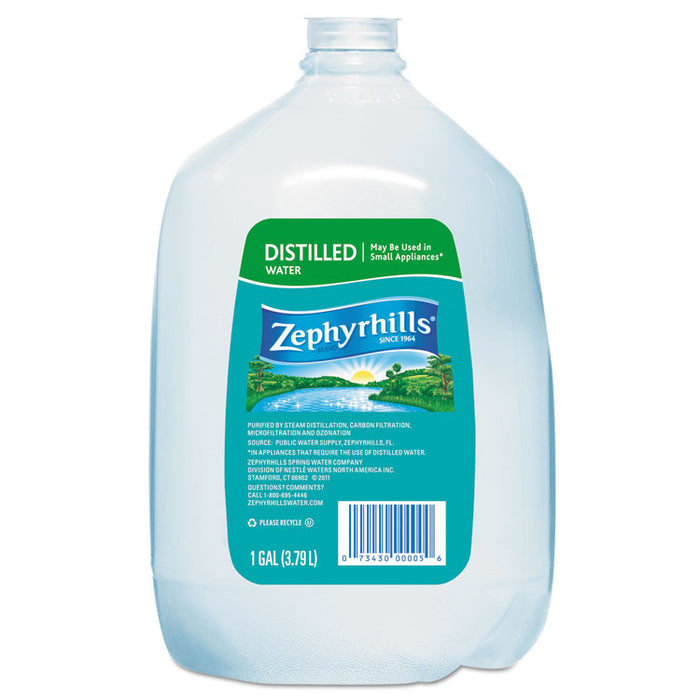Distilled Water, 1gal, 6/Carton