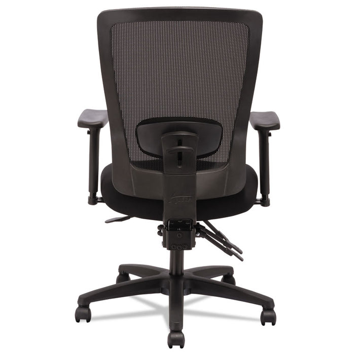 Alera Envy Series Mesh Mid-Back Multifunction Chair, Supports Up to 250 lb, 17" to 21.5" Seat Height, Black
