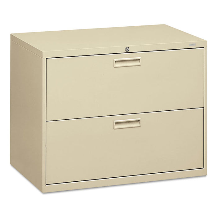 500 Series Two-Drawer Lateral File, 36w x 18d x 28h, Putty