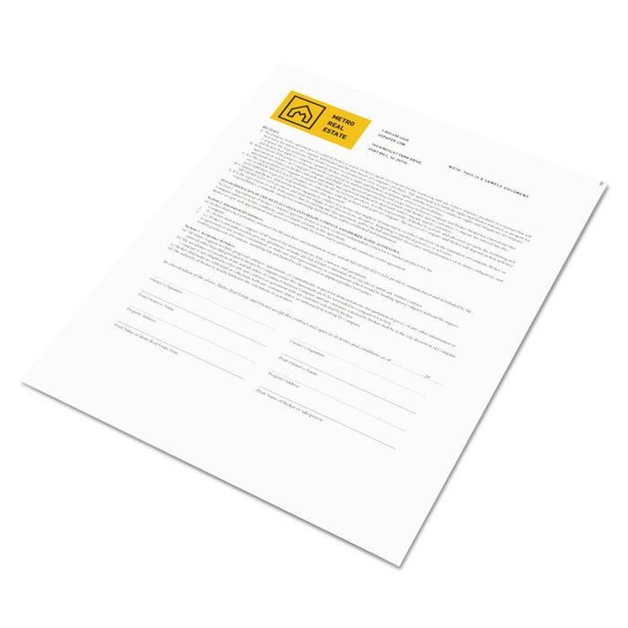 Revolution Digital Carbonless Paper, 1-Part, 8.5 x 11, White, 500/Ream