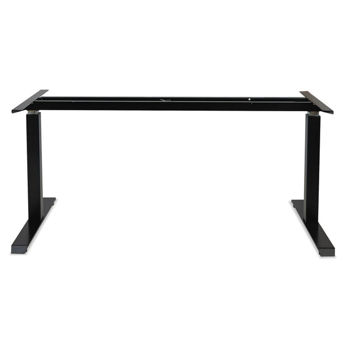 AdaptivErgo Pneumatic Height-Adjustable Table Base, 26.18" to 39.57", Black