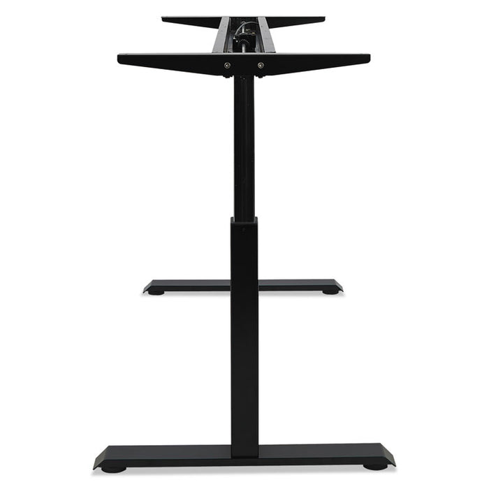 AdaptivErgo Pneumatic Height-Adjustable Table Base, 26.18" to 39.57", Black