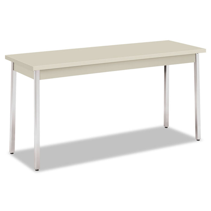 Utility Table, Rectangular, 60w x 20d x 29h, Light Gray