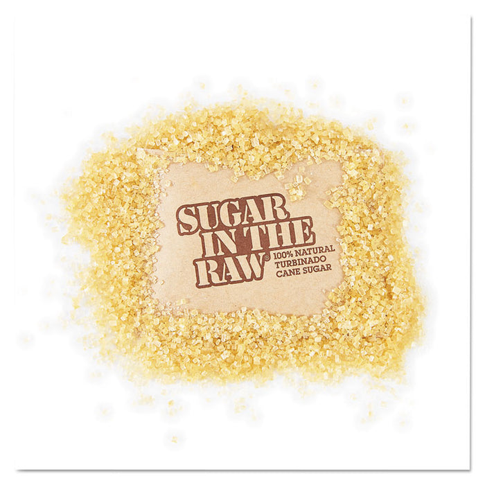 Sugar Packets, Raw Sugar, 0.18 oz Packets, 500 per Carton