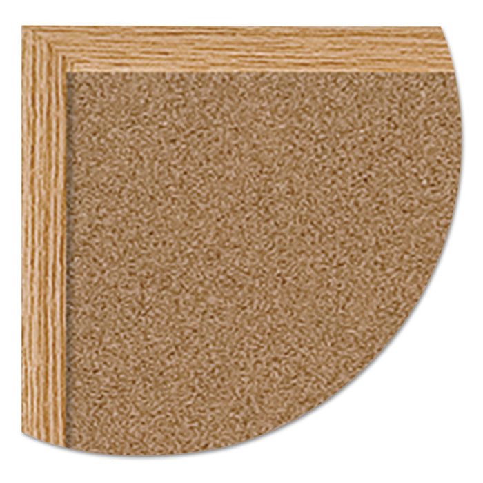 Earth Cork Board, 36 x 48, Wood Frame