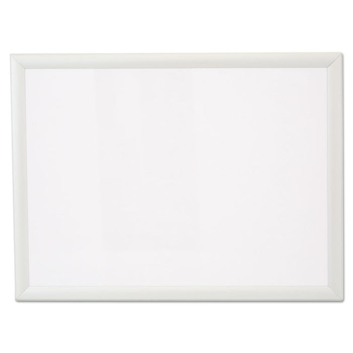Dry Erase Board, Melamine, 24 x 18, Aluminum Frame