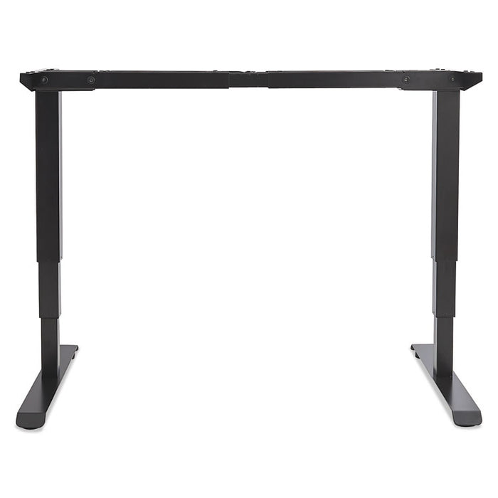 AdaptivErgo 3-Stage Electric Height-Adjustable Table Base with Memory Controls, 25" to 50.7", Black
