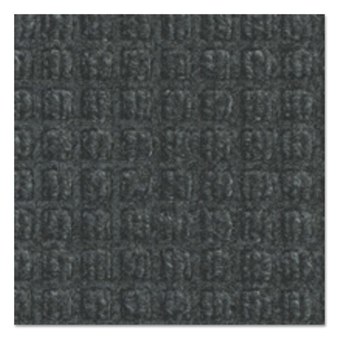 Super-Soaker Wiper Mat with Gripper Bottom, Polypropylene, 36 x 60, Charcoal