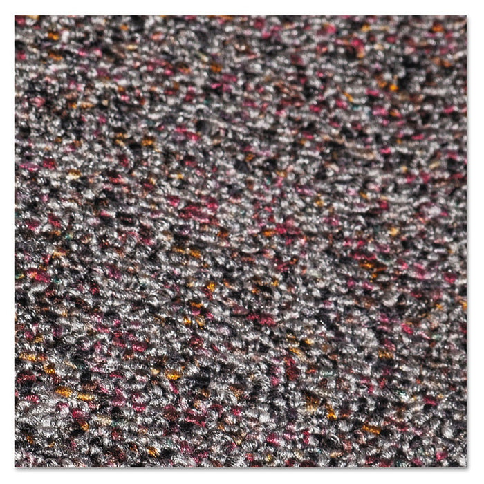 Classic Berber Wiper Mat, Nylon/Olefin, 36 x 120, Gray