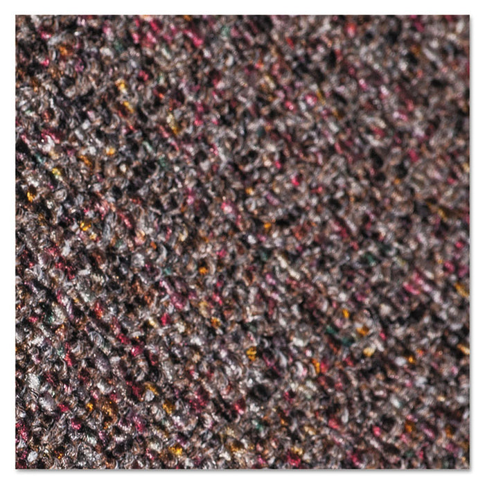 Classic Berber Wiper Mat, Nylon/Olefin, 36 x 120, Brown