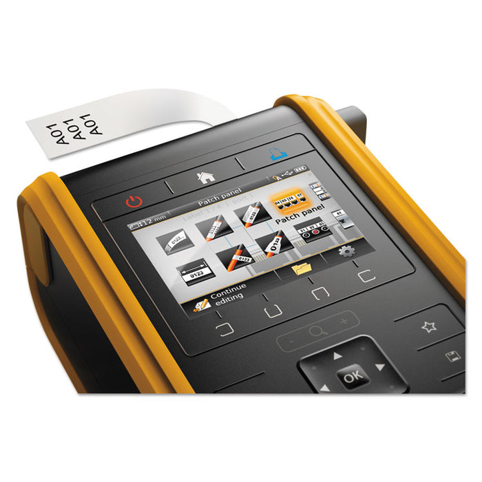 XTL 300 Industrial Label Maker Kit, w/Carrying Case, 150 Black on White Labels