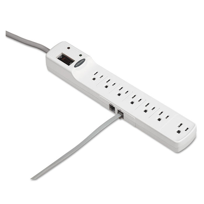 Advanced Computer Series Surge Protector, 7 Outlets, 6 ft Cord, 1000 Joules