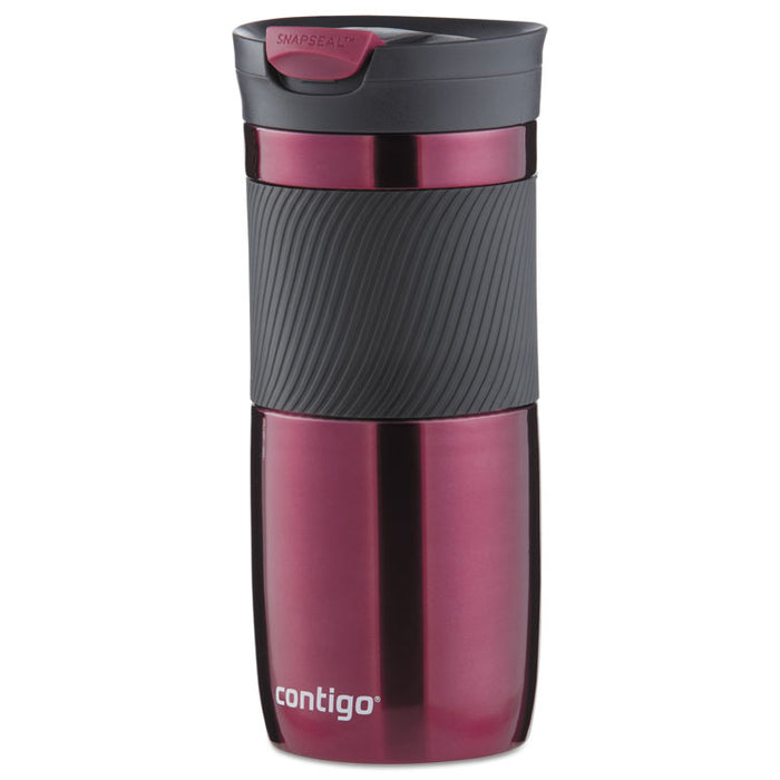 Byron Snapseal Stainless Steel Travel Mug, 16 oz, Vivacious