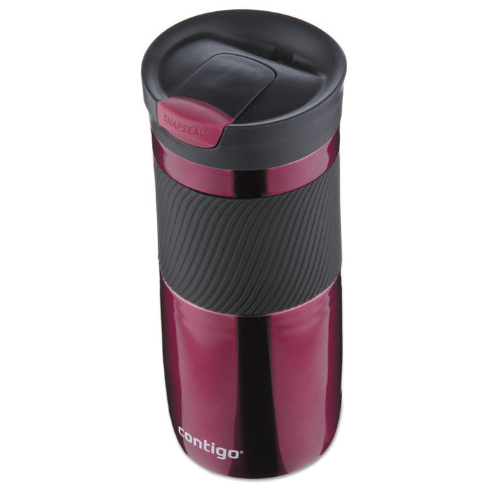 Byron Snapseal Stainless Steel Travel Mug, 16 oz, Vivacious
