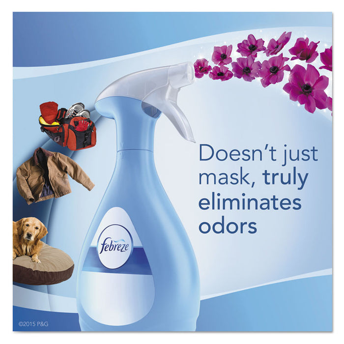 FABRIC Refresher/Odor Eliminator, Extra Strength, Original, 16.9 oz Spray Bottle