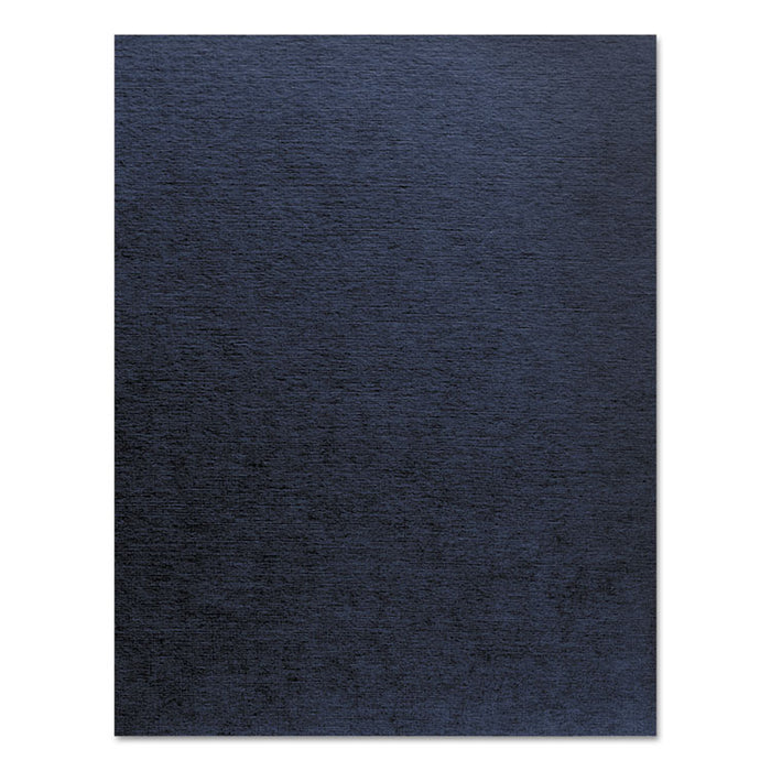 Linen Texture Binding System Covers, 11 x 8-1/2, Navy, 200/Pack