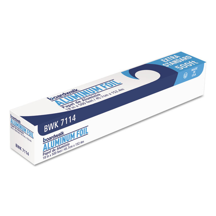 Standard Aluminum Foil Roll, 18" x 500 ft