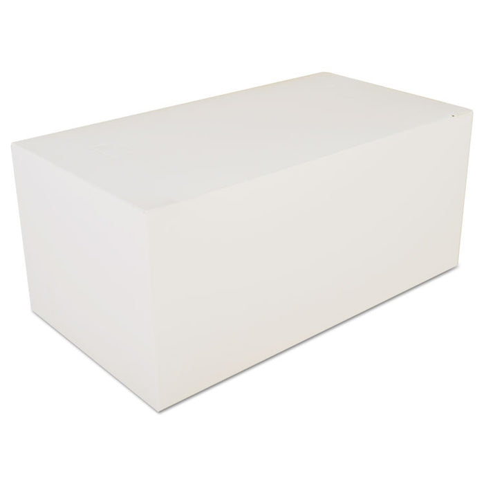 Carryout Tuck Top Boxes, 9 x 5 x 4, White, Paper, 250/Carton