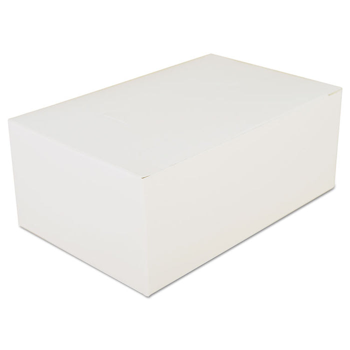 Carryout Tuck Top Boxes, 7 x 4.5 x 2.75, White, Paper, 500/Carton