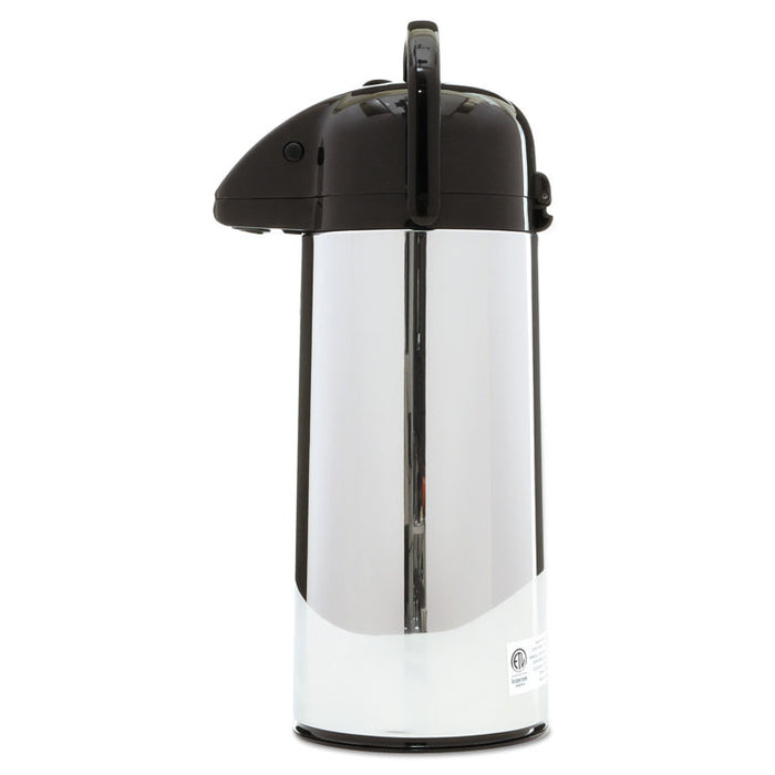 2.2 Liter Push Button Airpot, Stainless Steel
