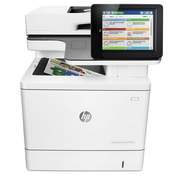 Color LaserJet Enterprise MFP M577dn, Copy/Print/Scan
