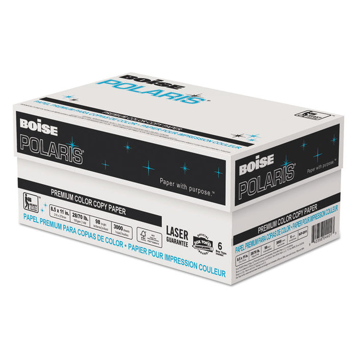 POLARIS Premium Color Copy Paper, 98 Bright, 28lb, 11 x 17, White, 500/Ream