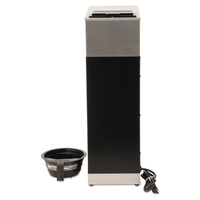 VPR-APS Pourover Thermal Coffee Brewer with 2.2L Airpot, Stainless Steel, Black